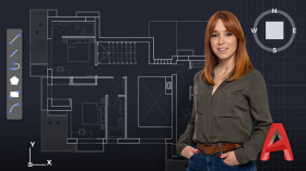 Introduction to AutoCAD. Architecture, and Spaces course by Alicia Sanz